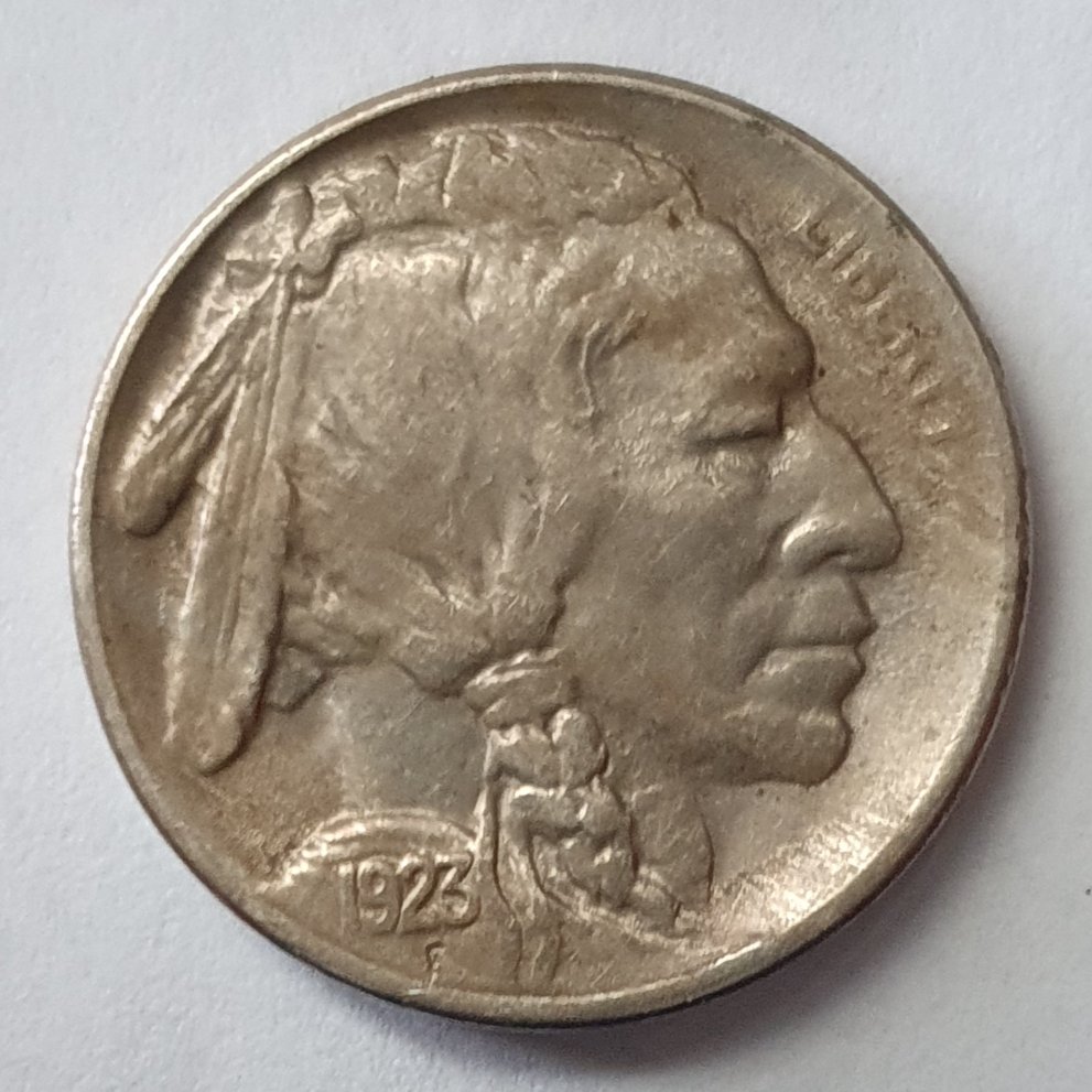 1923-S-US-Buffalo-Nickel-S/D-Over-Mint,